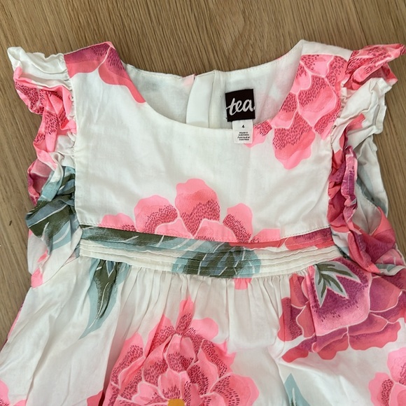 Girls tea collection hi-lo ruffle sleeve - Picture 3 of 4